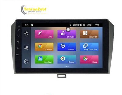 مانیتور اندروید اینفینیتی خودرو جک j5
