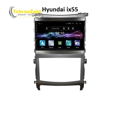 مانیتور فابریکی اندروید مدیاتک هیوندا ix55
