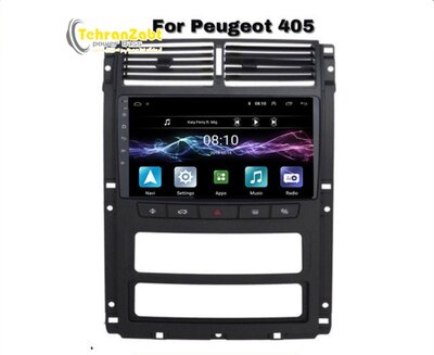 مانیتور فابریکی اندروید کاسکا پژو پارس و 405