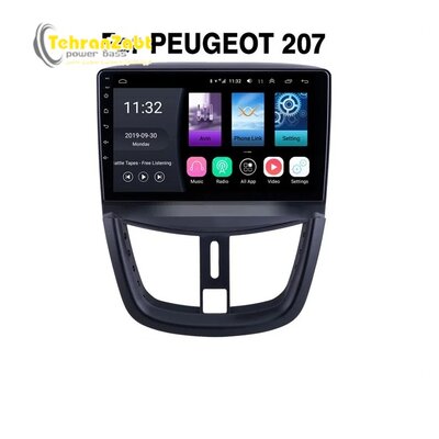 مانیتور فابریکی اندروید پرومکس خودرو 207