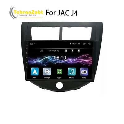 مانیتور فابریک اندروید مدیاتک خودرو جک J4