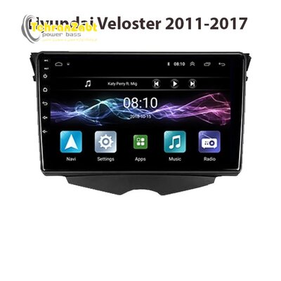 مانیتور فابریکی اندروید مدیاتک هیوندا ولستر 2017-2011